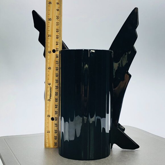 Vintage Fitz and Floyd Skylark Dove Vase: Art Deco Revival Ceramic Centerpiece - Picture 10 of 10